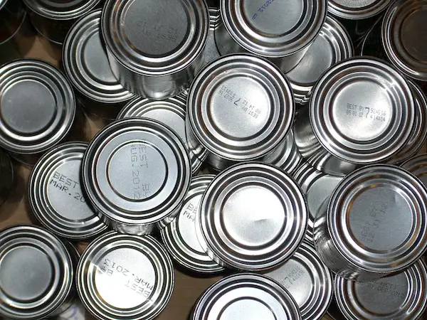 tin cans